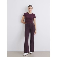Lc Waikiki Yeni Sezon Ekstra Dar Fit Ispanyol Paça Kadın Pantolon