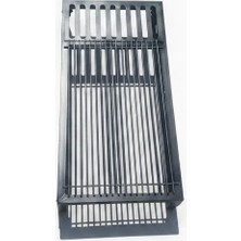Kamp Mangalı Katlanır Ayaklı 60X30 cm Ateş Üstü Izgara ve Piknik Mangal