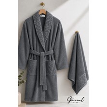 Güvenal Layla | Soft Unisex Bornoz | Bornoz | Erkek Bornoz | Kadın Bornoz | Hediyelik | Sabahlık | Çeyiz