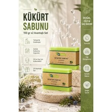 Bionatura Bio Natura Kükürt Sabunu 150 gr X2 Avantajlı Set  Doğal Kükürt Içerikli Cilt ve Yüz Temizleme Sabunu