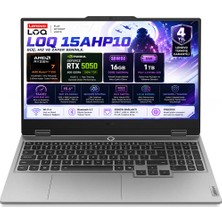 Lenovo Loq 15AHP10 Amd Ryzen 7-250 16GB Ddr5 1tb SSD Rtx 5050 8gb 100W 15.6 Inç Full Hd 144Hz IPS Windows 11 Pro Gaming Laptop (83JG00BMTR)