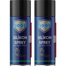Pooll Koşu Bandı Yağı 400 ml Silikon Spreyi 2 Adet Emniyet Kemeri Spreyi Uzatma Hortumu