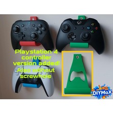 Dıymax Oyun Kolu Duvar Askısı Controller Tutucu Montaj Aparatı - Yeşil
