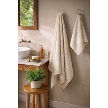 Teohomelinens Phaselis Banyo Set 2'li El Havlu 50X90 cm ve 2'li Banyo Havlu 70X140 cm