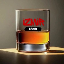Çılgıntrend Kişiye Özel Il/memleket Temalı Viski Bardağı - Isme Özel Şehir Tasarımlı Kadeh