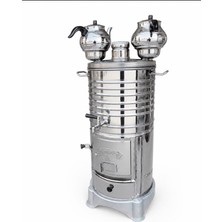 Piknik Sepetim 17 Litre Semaver 2  Büyük Demlik Hediyeli