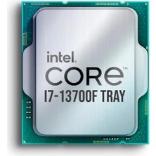 Intel Core I7 13700F Tray 2.1ghz 30MB Önbellek 16 Çekirdek 1700 10NM Kutusuz Işlemci (Kdo)