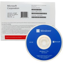 Naco Windows 11 Pro Ön Yükleme DVD Sadece Işletim Sistemini Yeniden Kurmak Içindir. Lisans Içermez