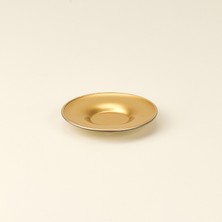 Rakle Çay Tabağı - Gold - 13 cm
