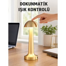 Nilavia Modern Tasarım Şarjlı Masa Lambası – 1800 Mah Batarya Yeni Nesil - AL002A-62TWE6