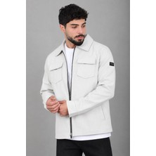 Stil Kombin Bez Ayağı Dokuma Yakalı Kapaklı Mevsimlik Mont Pldp 3035_60397