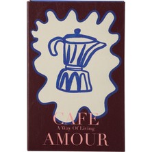 Mudo Home Cafe Amour Kitap Kutu 19X30 cm
