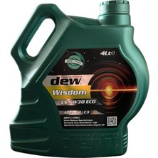 Dew Wisdom 5W30 Eco Dpf Partiküllü Tam Sentetik Motor Yağı 4 Litre