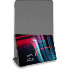 Royaleks Apple Ipad Air 5 (2022) Kılıf Tablet Smart Kılıf - Koyu Gri