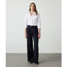 Miss İpekyol Yün Içerikli Çizgili Pantolon IW6260003108015