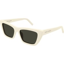 Yves Saint Laurent Sl 276 Mica 056 Krem Gri Kadın Güneş Gözlüğü