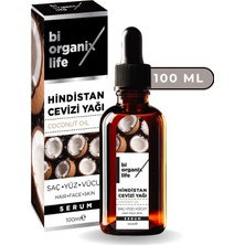 Biorganix Life Hindistan Cevizi Yağı 100 ml