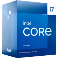 Intel Core I7 13700K 16 Core 3.40GHZ 30MB125W LGA1700 (Grafik Kart Var, Fan Yok) Kutulu Box Işlemci (Kdo)