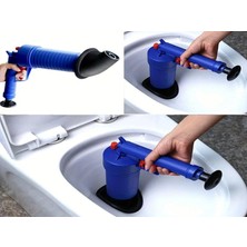 Monte Lua Yüksek Hava Basınçlı Gider Açma Aparatı, Mutfak Lavabo Banyo Tuvalet Klozet Tıkanıklığı Yüksek Hava Basınçlı Gider Açma Drenaj Pompa Makinesi