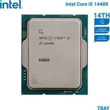 Intel Core I5 14400 Tray 4.7ghz 20MB 1700 Kutusuz, Fansız Işlemci (Kdo)