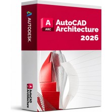 Autodesk Autocad Architecture 2026 - 3 Yıl Full Sürüm (Windows)
