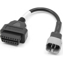Gümrük Bey Suzuki Uyumlu 6 Pin Obd2 Teşhis Adaptörü | Motorrad Motosiklet Kod Okuyucu Konektörü
