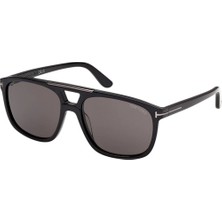Tom Ford Brianna-02 FT1338 01A Unisex Aviator Siyah Güneş Gözlüğü