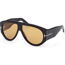 Tom Ford TF1044 01E Bronson Siyah Pilot Güneş Gözlüğü