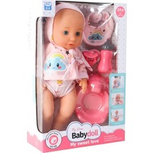 Angel Of Life Bebek ve Tuvalet Eğitimi Seti 35 Cm- Stokta Olan Renk Gönderilir