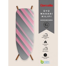 Gercella (Hediyeli) Pink Dream Ütü Masası Kılıfı Bezi Örtüsü