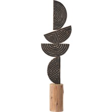 Mudo Home Black Elıpse 77CM