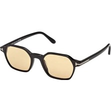 Tom Ford Joey-02 TF1301 01E Parlak Siyah Kahverengi Unisex Güneş Gözlüğü