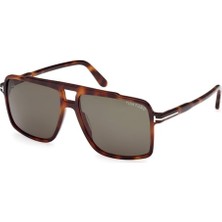 Tom Ford Kemp FT1177 53N Blonde Havana Erkek Güneş Gözlüğü
