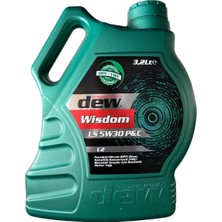 Dew Wisdom 5W30 P&c Dpf Partiküllü Tam Sentetik Motor Yağı 3.2 Litre