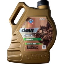 Dew Nous 5W40 Benzin/dizel Motor Yağı 3.2 Litre