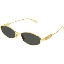Gucci GG1802S 001 Altın Gri Kadın Güneş Gözlüğü