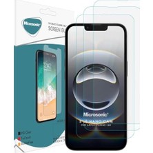 Apple iPhone 17E Screen Protector Nano Glass Cam Ekran Koruyucu (3`lü Paket) [iphone 17E ile Uyumlu Ekran Koruyucu - Şeffaf]