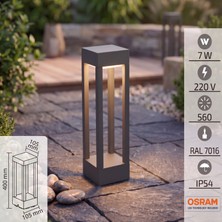 Arge LED Osram Vısıon Bollard Aydınlatma 40 cm 7W 3000K