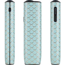Zigver Iqos Iluma One Desenli Kılıf Sky Blue(Terrea ile Çalışan Cihaza Uygundur Sadece Kılıftır)