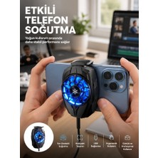 Nilavia Telefon Soğutucu Fan Güçlü Motor Radyatör Cep Telefon Soğutma - AL002A-62TX47