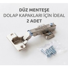 Hamadex  Düz Mobilya Menteşesi - Dolap Kapakları Için Ideal