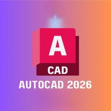 Autocad 2026 Full Sürüm Lisans - 1 Pc 2 Yıl Abonelik Süresi ile Windows Için