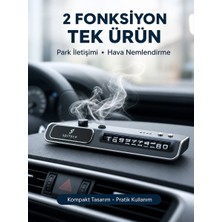 Nilavia LED Ekranlı Nemlendirici Araç Park Iletişim Numarası Gösterici Yeni Nesil - AL002A-62TKH7