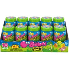 Big Babol Fantastic World Portakal, Limon ve Elma Aromalı Balonlu Sakız 90 gr x 10 Adet