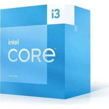 Intel Core I3 13100F 3.40GHZ 4 Çekirdek 12MB Önbellek LGA1700 Soket 10NM Kutulu Box Işlemci (Kdo)