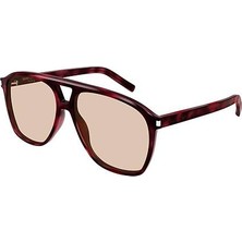 Yves Saint Laurent Sl 596 Dune 003 Koyu Havana Unisex Güneş Gözlüğü