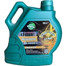 Dew Wisdom 0W20 V Dpf Partiküllü Tam Sentetik Motor Yağı 5 Litre