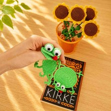 Masal Gurumi Oscar Amigurumi El Örmesi Kitap Ayracı (Tek Kitap Ayracı)