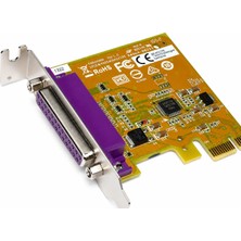 Hp 801549-001 Pcı Express X1 Paralel Port Lpt DB25 Genişleme Kartı PAR6408A