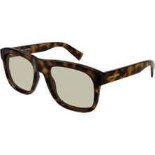 Yves Saint Laurent Sl 558 013 Havana Kare Erkek Kadın Gözlüğü Güneş Gözlüğü